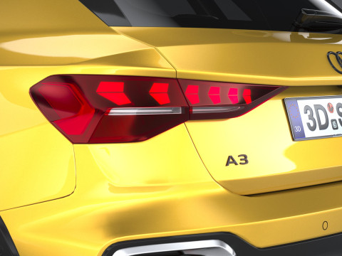 Audi A3 Allstreet 2025 3D Model