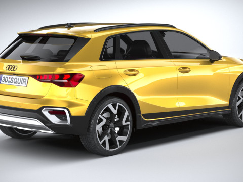 Audi A3 Allstreet 2025 3D Model
