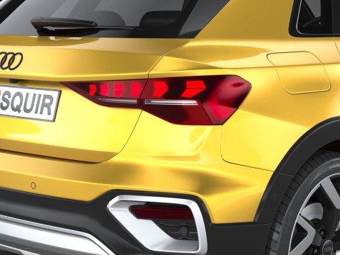Audi A3 Allstreet 2025 3D Model