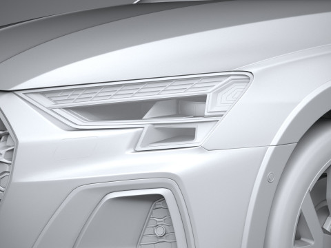 Audi A3 Allstreet 2025 3D Model