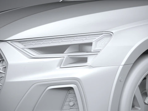 Audi A3 Allstreet 2025 3D Model