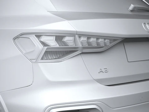 Audi A3 Allstreet 2025 3D Model