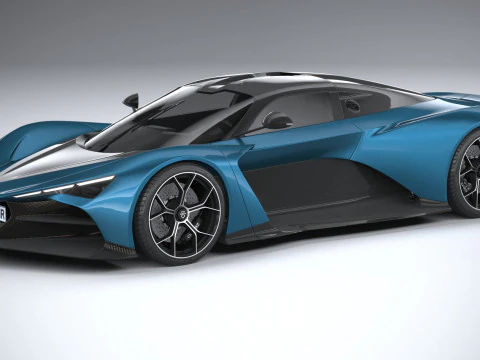 Zenvo Aurora Tur 2026 3D Модель
