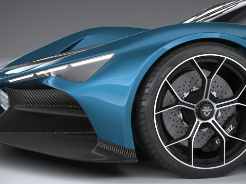Zenvo Aurora Tur 2026 3D Model