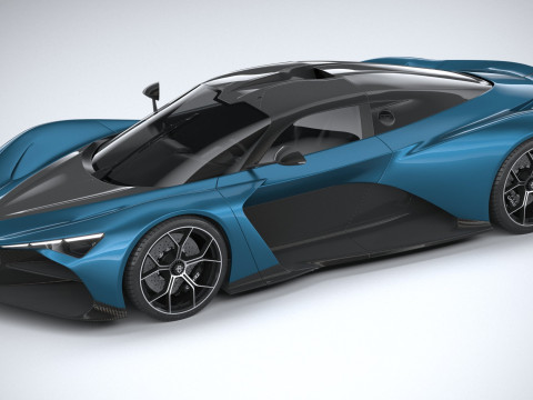 Zenvo Aurora Tur 2026 3D Model