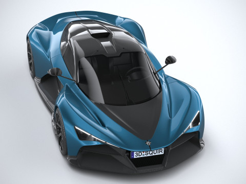 Zenvo Aurora Tur 2026 3D Model