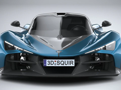 Zenvo Aurora Tur 2026 Modelo 3D