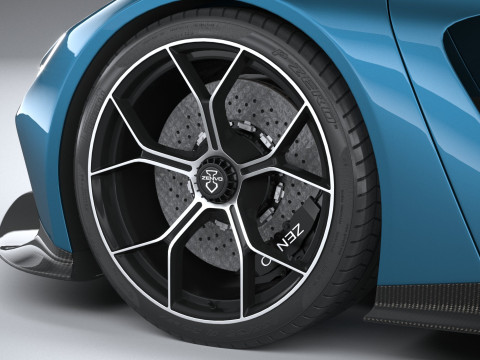 Zenvo Aurora Tur 2026 3D Model