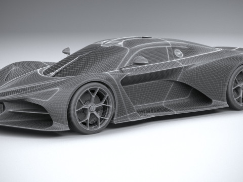 Zenvo Aurora Tur 2026 3D Model