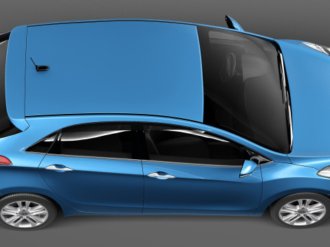 Hyundai I30 2013 3Dモデル