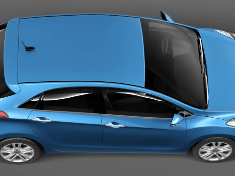 Hyundai I30 2013 3D Model