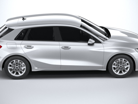 Audi A3 Sportback 2025 3D 모델