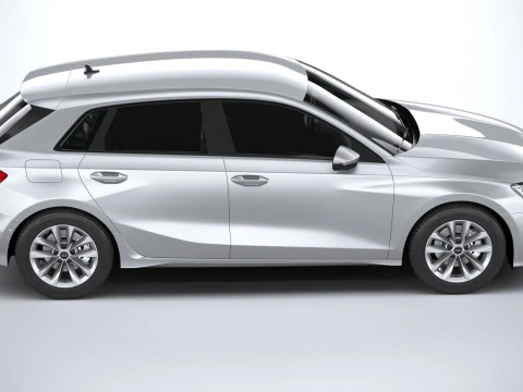 Audi A3 Sportback 2025 3D Model
