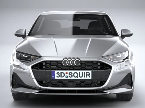 Audi A3 Sportback 2025 3D Model