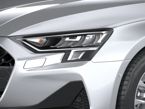 Audi A3 Sportback 2025 3D Model