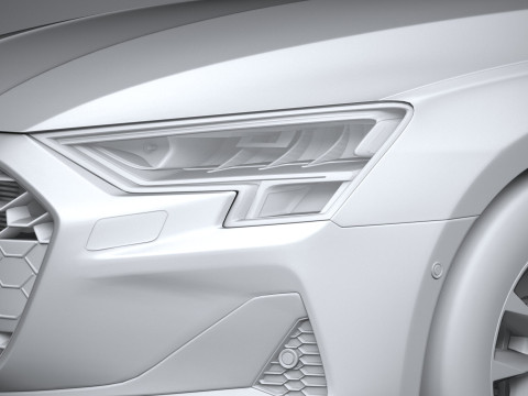 Audi A3 Sportback 2025 3D 모델
