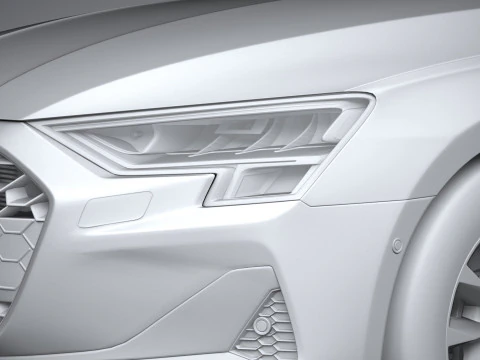 Audi A3 Sportback 2025 3D Model