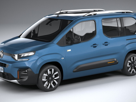 Citroen Berlingo Passenger 2024 3D Model