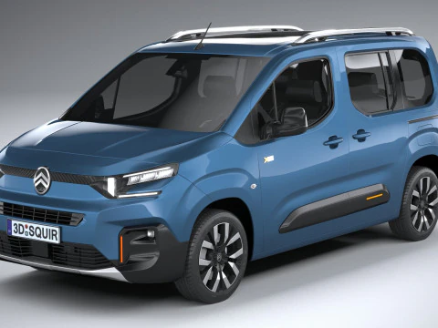Citroen Berlingo Passenger 2024 3D Model