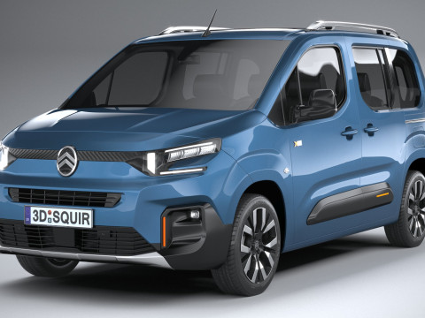 Citroen Berlingo Passenger 2024 Model 3D