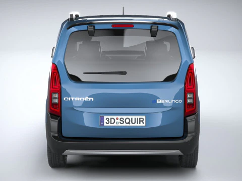 Citroen Berlingo Passenger 2024 3D Model