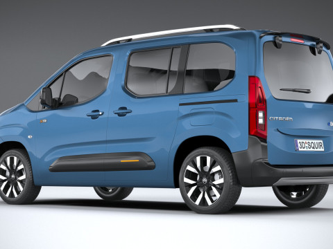 Citroen Berlingo Passenger 2024 Model 3D