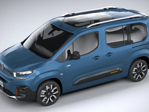 Citroen Berlingo Passenger 2024 3D Model