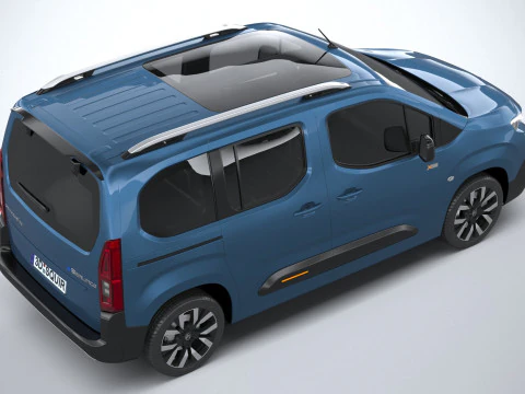 Citroen Berlingo Passenger 2024 3D Model