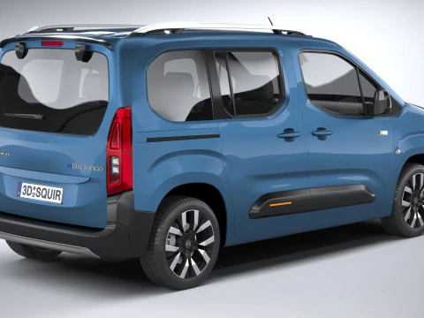 Citroen Berlingo Passenger 2024 3D Model
