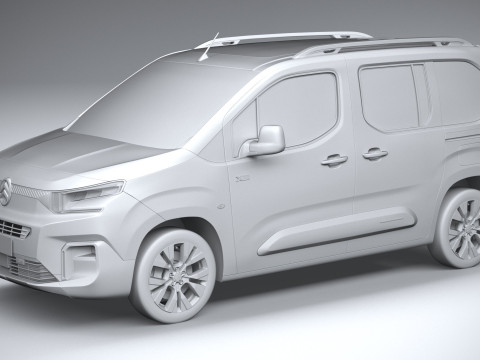 Citroen Berlingo Passenger 2024 Model 3D