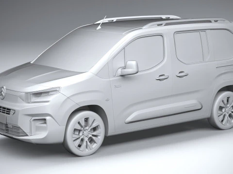Citroen Berlingo Passenger 2024 3D Model
