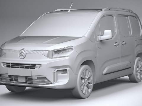 Citroen Berlingo Passenger 2024 Model 3D