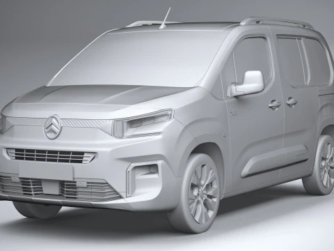 Citroen Berlingo Passenger 2024 3D Model