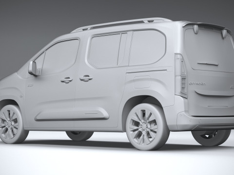 Citroen Berlingo Passenger 2024 Model 3D