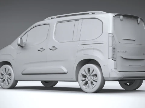 Citroen Berlingo Passenger 2024 3D Model
