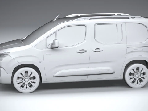 Citroen Berlingo Passenger 2024 3D Model