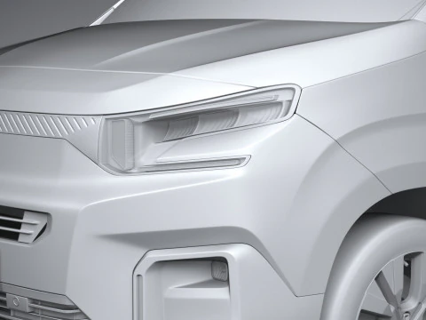 Citroen Berlingo Passenger 2024 3D Model