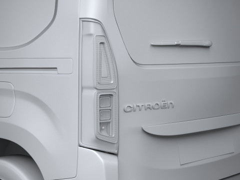 Citroen Berlingo Passenger 2024 Model 3D