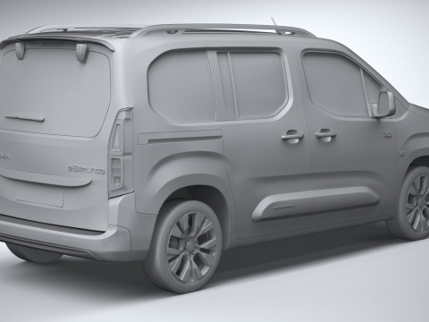 Citroen Berlingo Passenger 2024 Model 3D