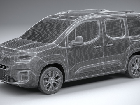 Citroen Berlingo Passenger 2024 Model 3D