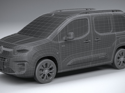 Citroen Berlingo Passenger 2024 Model 3D