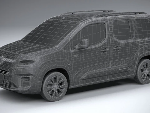 Citroen Berlingo Passenger 2024 3D Model