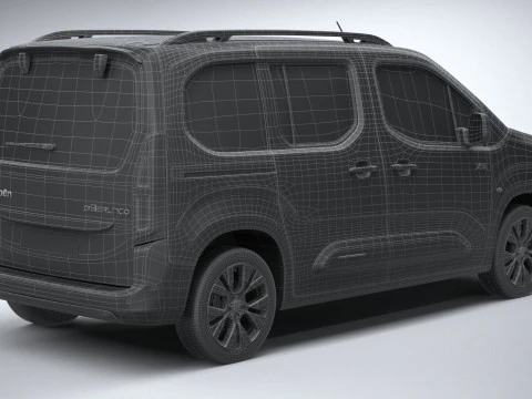 Citroen Berlingo Passenger 2024 3D Model