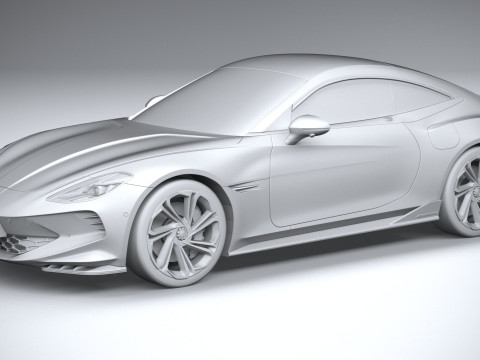 MG Cyber GTS 2024 3D-Modell