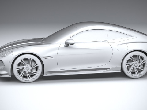 MG Cyber GTS 2024 3D-Modell