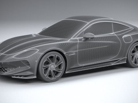 MG Cyber GTS 2024 3D-Modell