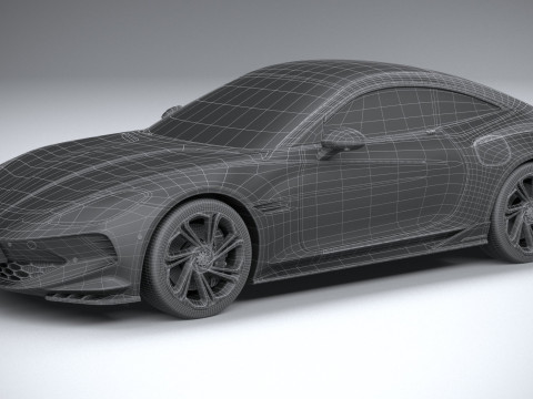 MG Cyber GTS 2024 3D-Modell