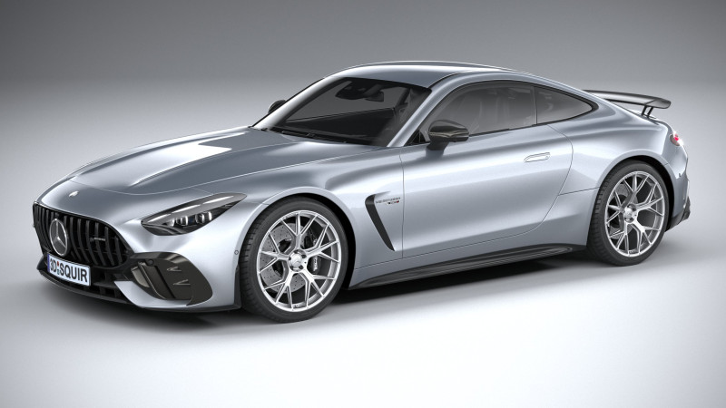 Mercedes-Benz AMG GT63 PRO 2025 3D Model .c4d .max .obj .3ds .fbx .stl .blend 