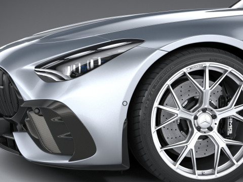 Mercedes-Benz AMG GT63 PRO 2025 3D Model