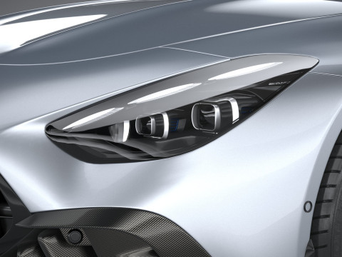 Mercedes-Benz AMG GT63 PRO 2025 3D Model